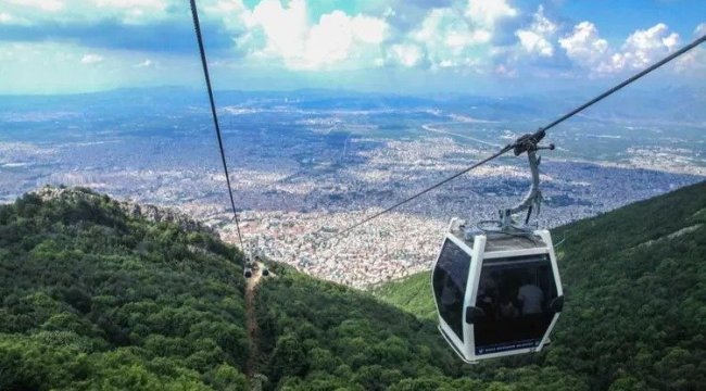 Bursa'da teleferik ücretlerine zam